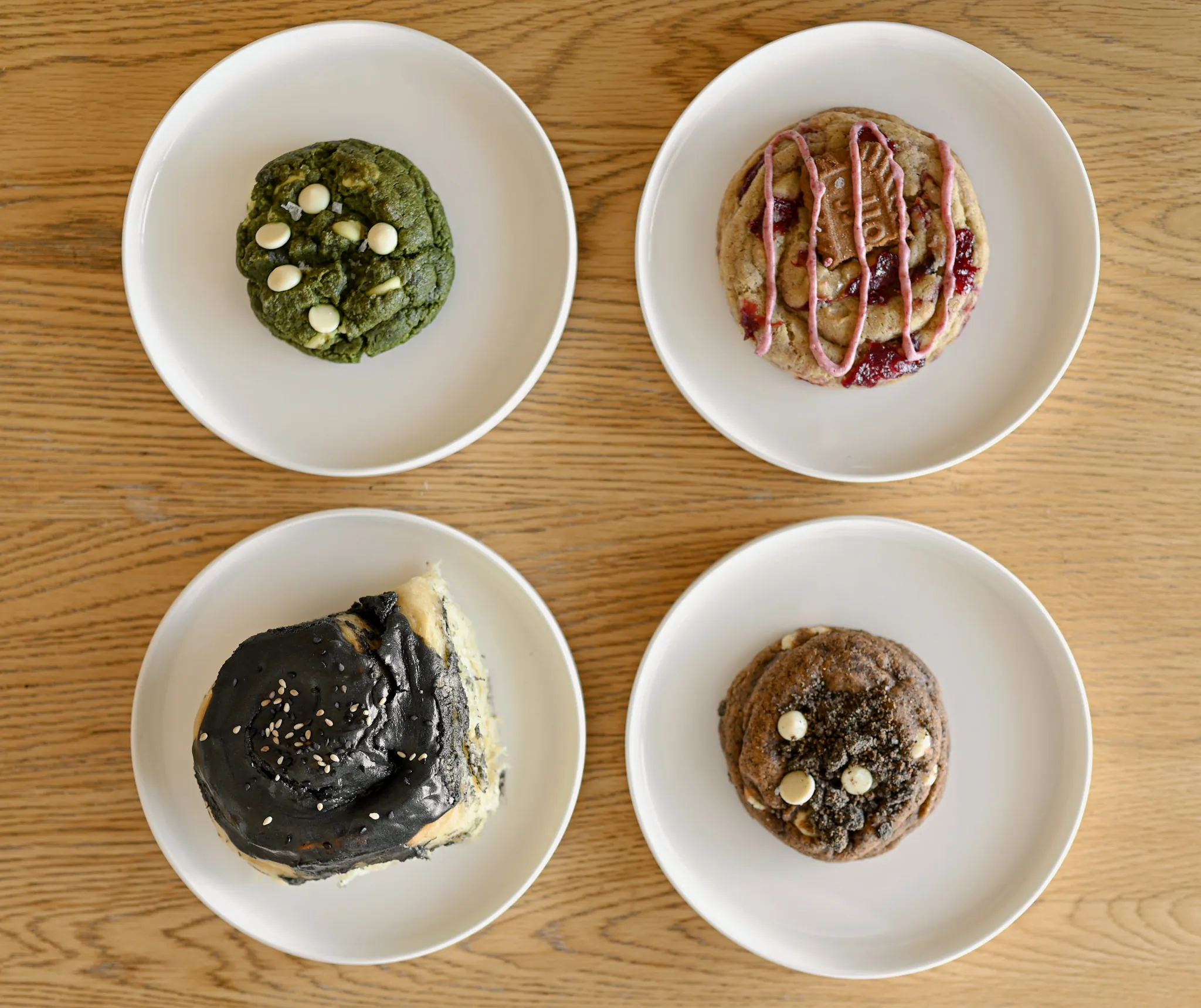 Flatlay cookies